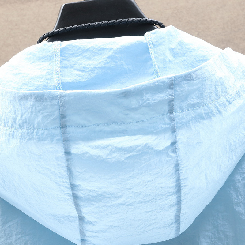 Summer Windproof Breathable Skin Clothing Men's Thin Large Pocket Quick-drying Sunscreen Clothing Outdoor Sports Windbreaker Sunscreen Clothing