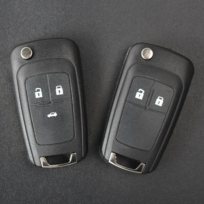 Cross-border wholesale applicable Buick Chevrolet car key shell LaCrosse 2-button 3-button car remote control key shell