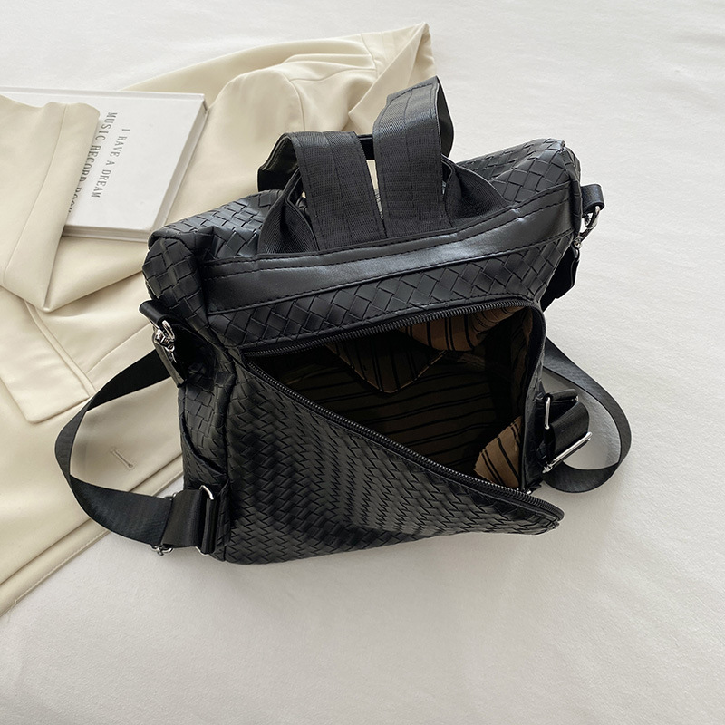 2023 new autumn and winter backpack, computer bag, iPad bag, shoulder bag, multi-purpose bag, cowhide genuine leather pu backpack