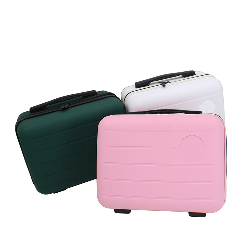 New Mini suitcase Korean style 14-inch travel cosmetic bag small size portable suitcase with logo