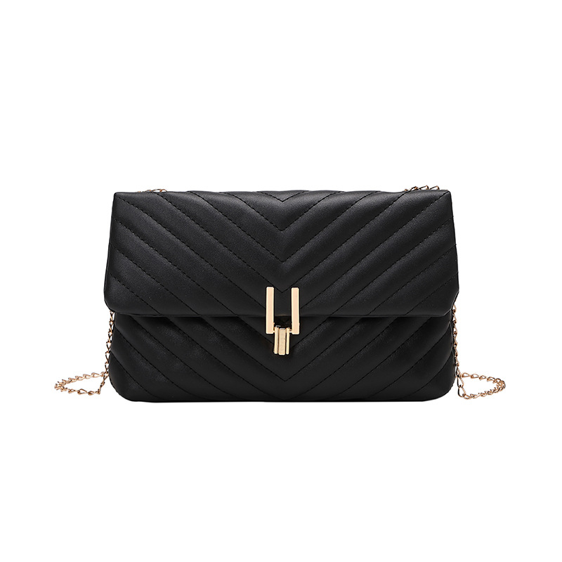 ladies bag embroidered chain bag 2023 bag rhombus bag factory wholesale cross-border Korean ladies messenger bag
