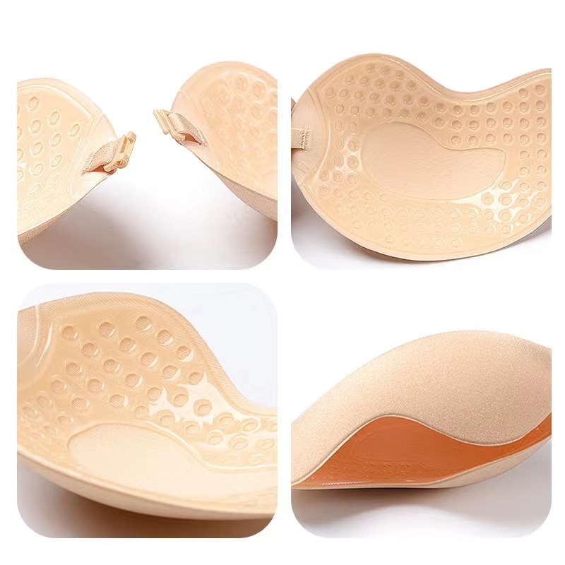 Wholesale Mango Invisible Bra Seamless Invisible Chest Patch Small Chest Upper Bracket One-Piece Push-Up Chest Patch Invisible Underwear