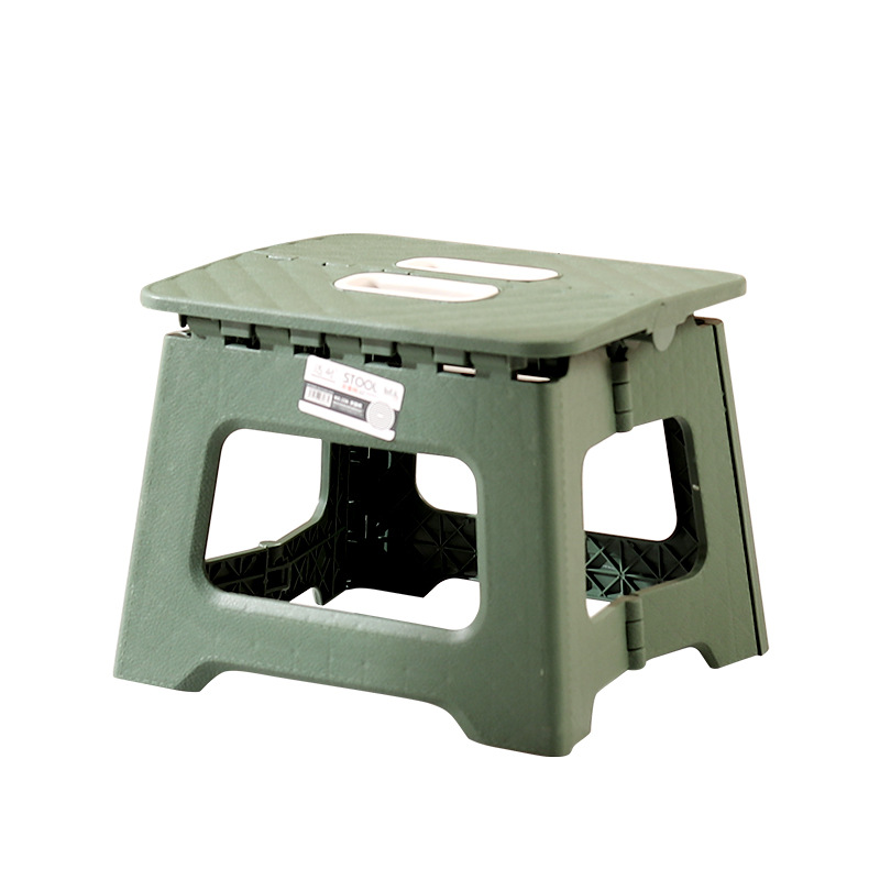 [Internet celebrity home] Folding stool portable fishing chair thickened plastic folding kindergarten small bench home