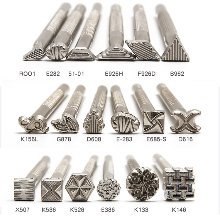 DIY Leather Printing Leather Carving Leather Art Tools Printing Tools Leather Carving Pattern Printing Tools