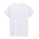 Japanese 220G Heavy T-shirt Men's Short Sleeve Cotton Summer Round Neck T-shirt Loose Solid Color Base Shirt Couple Half Sleeve