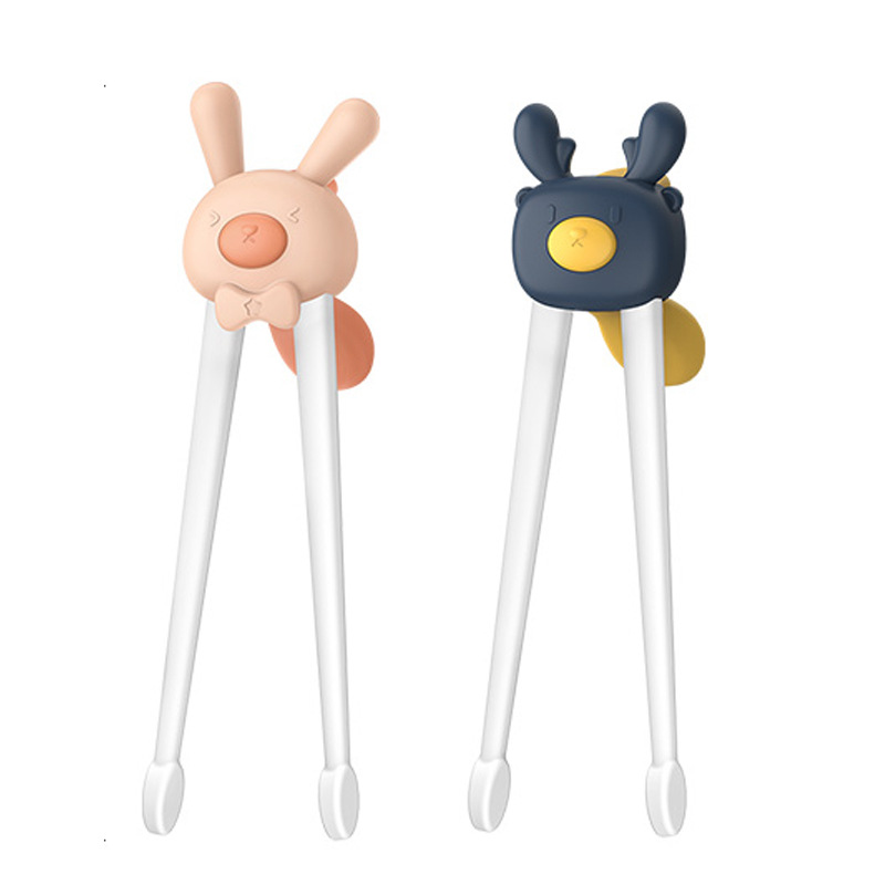 Heguo children's chopsticks training Tiger Mouth training chopsticks learning to eat 2 years old 3 years old learning chopsticks baby 4 years old auxiliary practice chopsticks 1