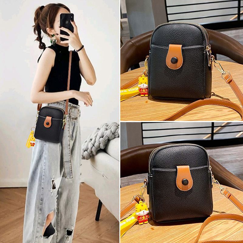Factory store women's handbags mobile phone mini bags 2023 New Fashion shoulder messenger bag women a generation of hair