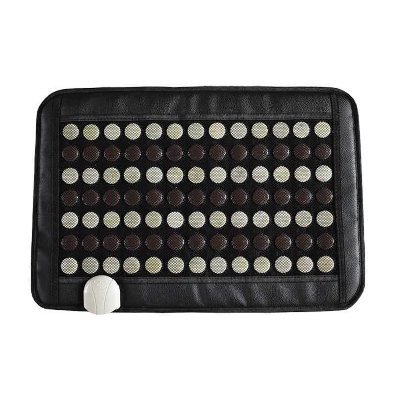 Jade Tourmaline Heating Pad Far Infrared Physiotherapy Cushion Tourmaline Tourmaline Backrest Cushion Cross-border Amazon