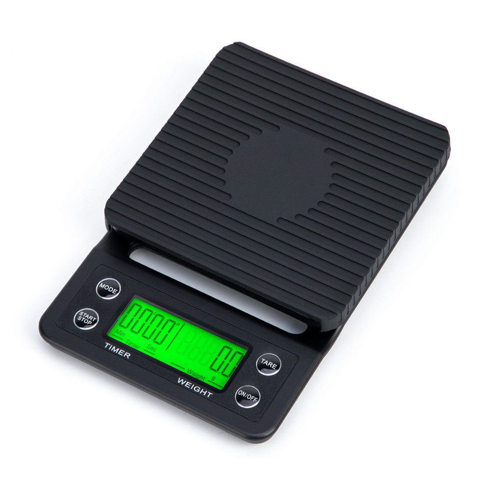 Smart New Coffee Scale Timing Electronic Scale Kitchen Mini Precision Timing Scale Pocket Weight Weighing Baking Scale