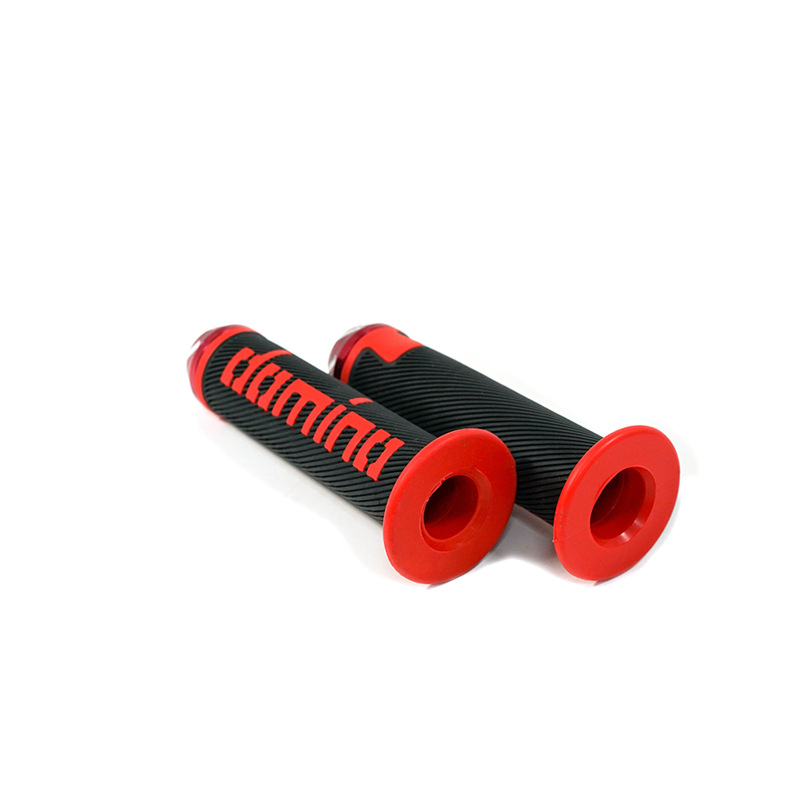 Off-road motorcycle modified accessories PRO hand grip glue monochrome semi-grid silicone soft grip grip competitive throttle handle