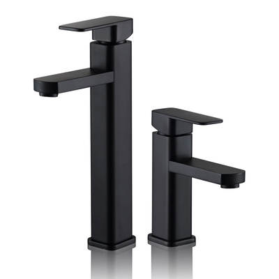 Highlight Quartet Single Hole Faucet Bathroom Wash Basin Hot and Cold Faucet Table Basin Art Basin Basin Faucet