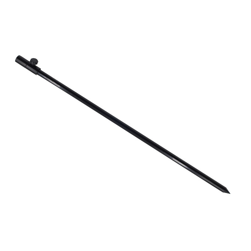 Cross-border Jingyi European-style library fishing rod bracket ground insertion aluminum alloy two-section telescopic European carp fishing rod holder