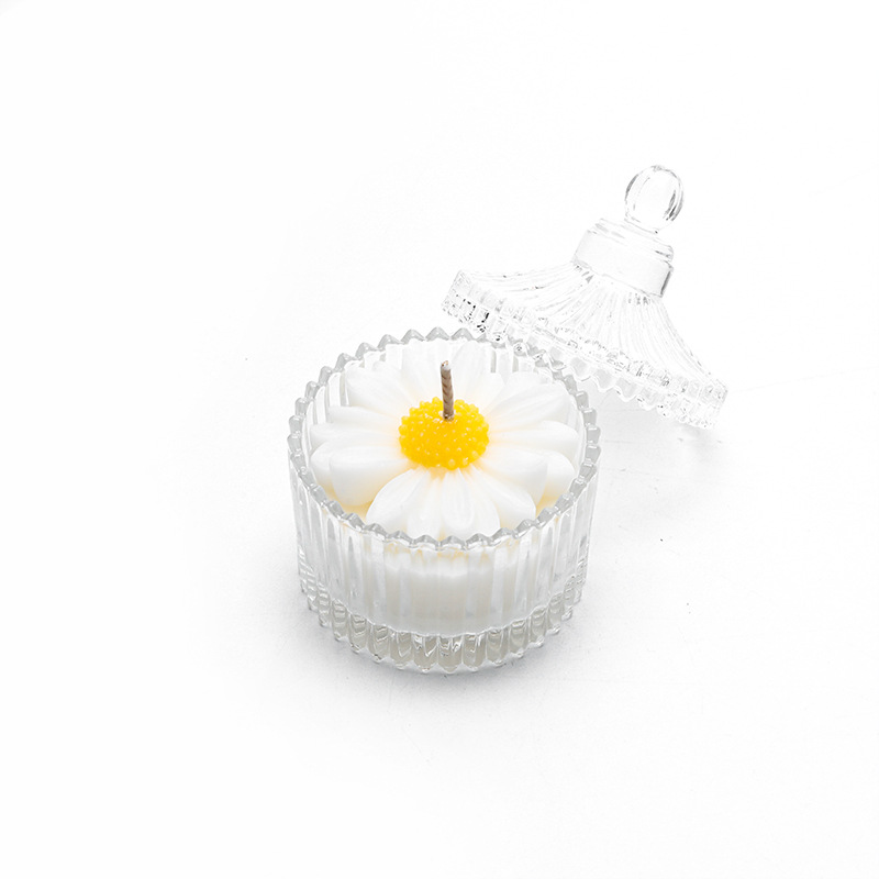COZI Daisy scented candle birthday gift box cute low temperature soy wax bedroom niche light luxury