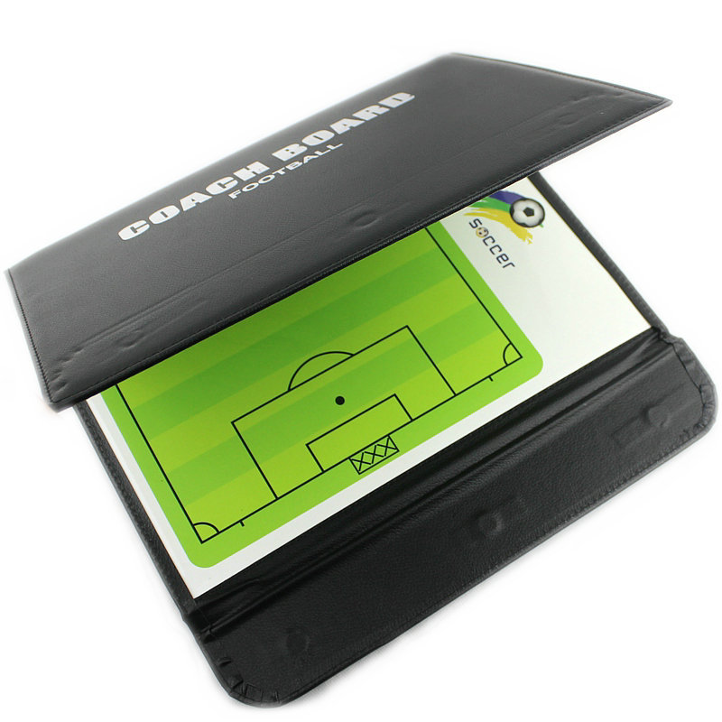 Three-fold football tactical board basketball referee coach tactical board convenient folding magnetic tactical teaching board tactical plate