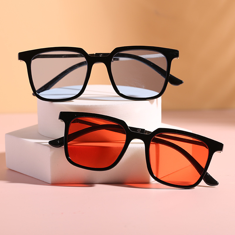 Square Ocean Tablet Children's Sunglasses Personalized Sunshade Sunscreen Children's Sunglasses UV Protection Baby Glasses for Men and Women