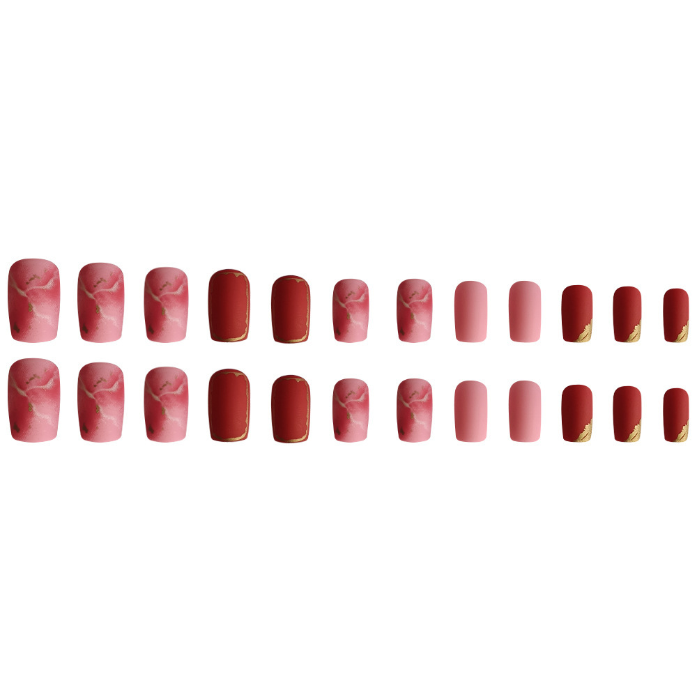 Autumn and Winter Nail Art Wear Jelly Gel Nail Art Advanced Sense Small Fresh Temperament Whitening Removable Fake Nail
