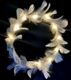 Goose feather wreath-warm lamp
