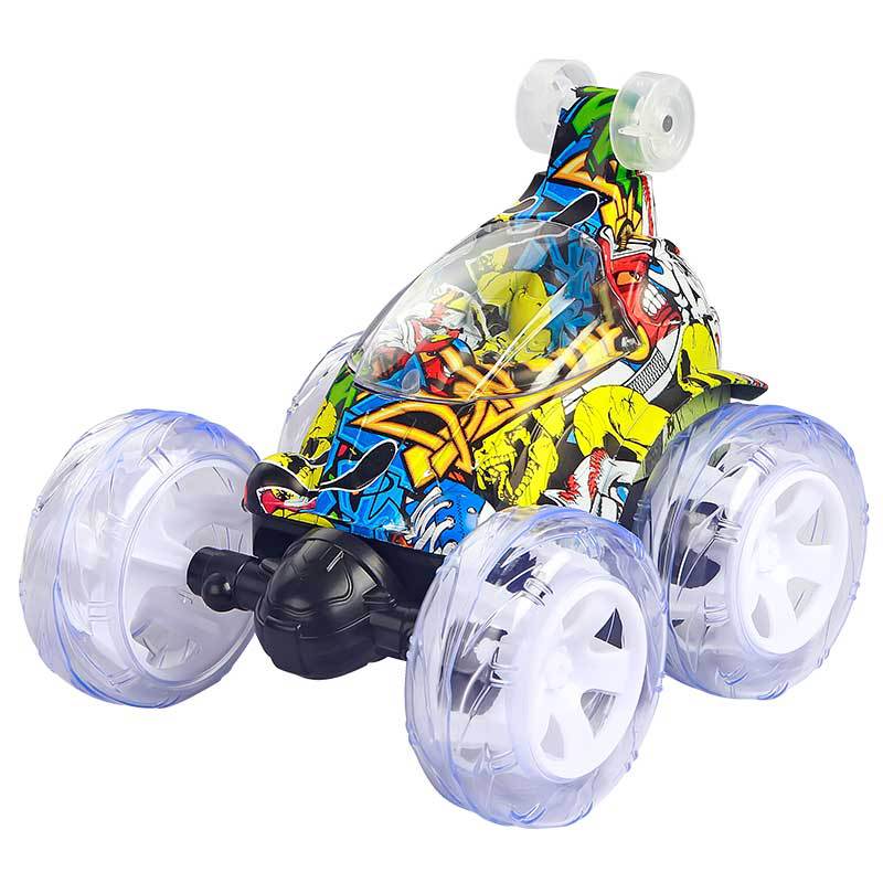 Dump truck rollover stunt car remote control car off-road charging car mold charging electric racing car children toy car boy
