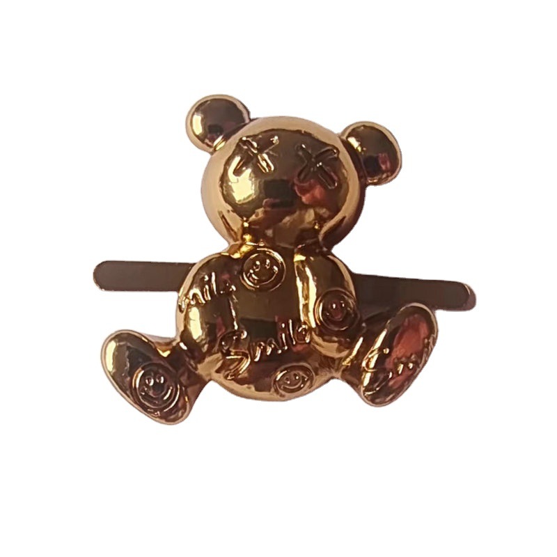 Cave Shoes Accessories Shoe Buckle Bear Shoe Flower Detachable Shoe Buckle Hardware Accessories Metal Fashion Backpack Accessories Accessories