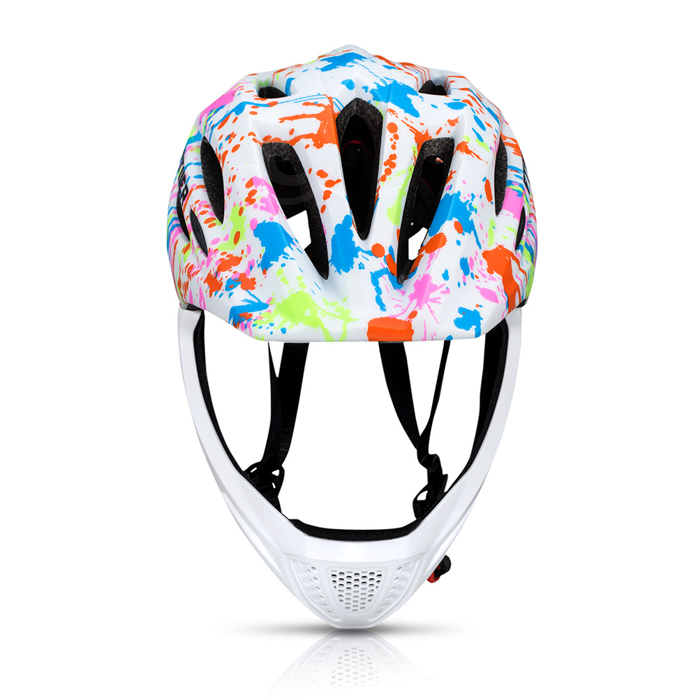 FTIIER children's helmet roller skating balance car sports helmet LED bicycle riding scooter children's full helmet