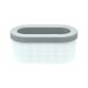 Gray Cover + white bucket (large OPP)
