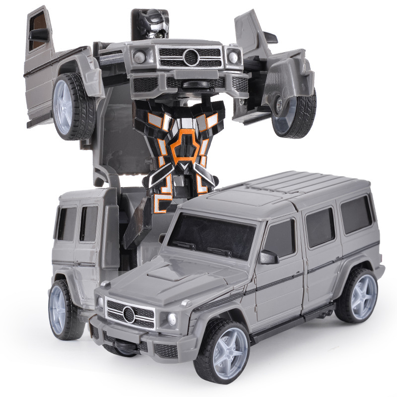 Deformable Autobot G Off-road Vehicle King Kong Collision Robot Inertial Toy Car Stall Wholesale Boys Model