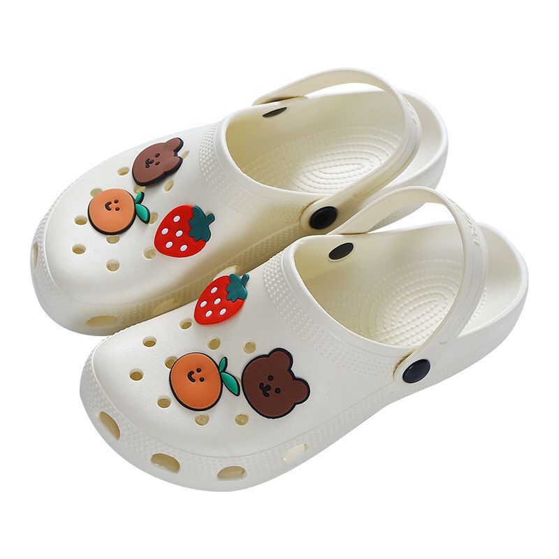 Cave Shoes Women's ins Trendy Internet Popular Cute Girl's Hearts Beach Sandals and Slippers Women's Summer Outwear Shoes