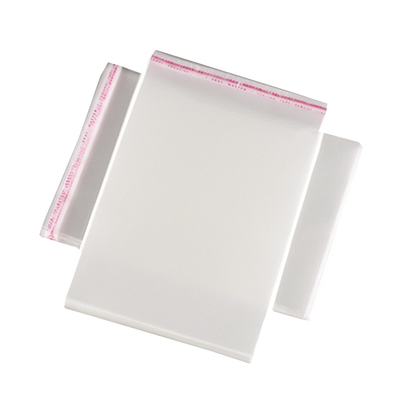 in stock opp bag transparent plastic bag garment packaging bag self-adhesive self-sealing bag pe oversized self-adhesive bag