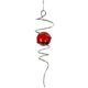 In stock wholesale Crystal spinner pendant home wind chimes wind turn phoenix tail ornaments spiral ball pineapple ball hanging ornaments