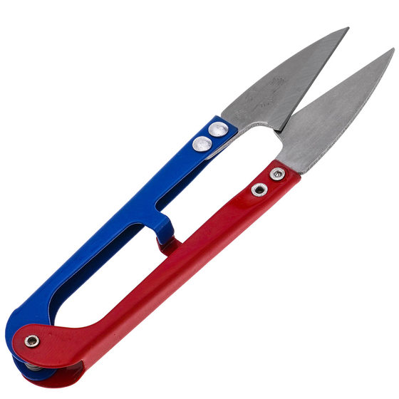 Fuchao Eagle Yarn Shear High Carbon Steel Spring Stainless Steel Yarn Shear U-Shaped Scissors Industrial Tailor Thumb Shear Scissors
