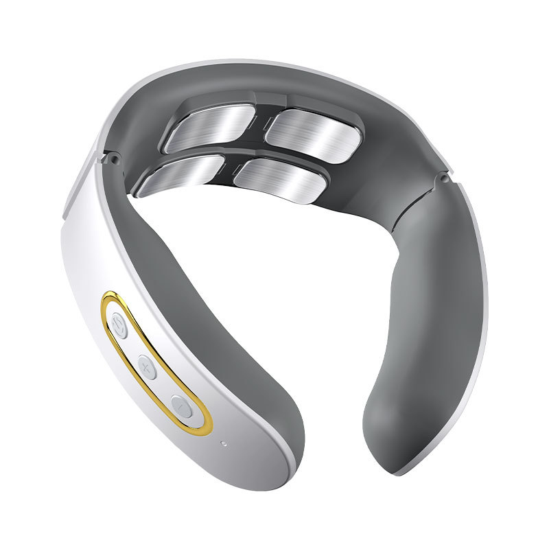 Neck protector pulse exhibition charging the elderly will pin gift shoulder neck neck cervical vertebra massager physiotherapy instrument