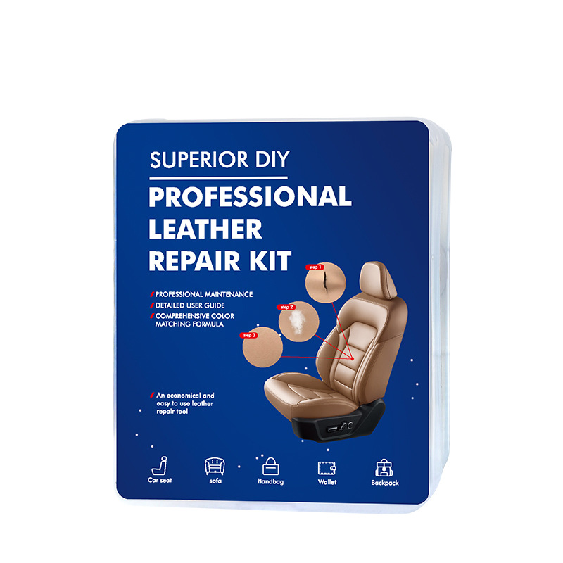 Auto supplies car home dual-purpose leather hole repair factory direct leather repair tools color repair cream set