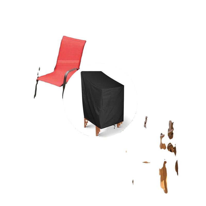 アウトドアバーベキューコンロカバーアウトドア椅子カバーchairsファーニットカバーブラック|undefined