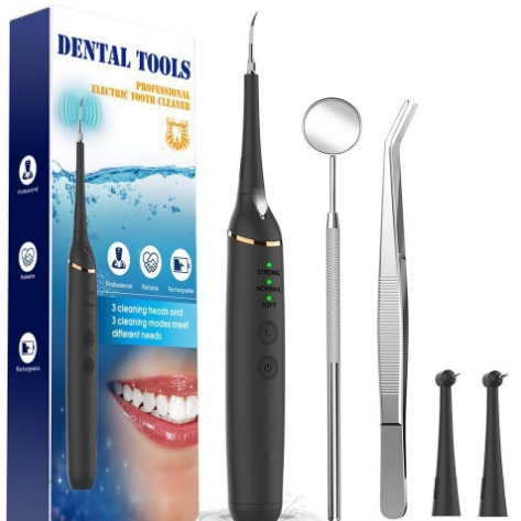 Hot selling household electric dental scaler to remove tartar calculus oral care whitening instrument dental scaler set