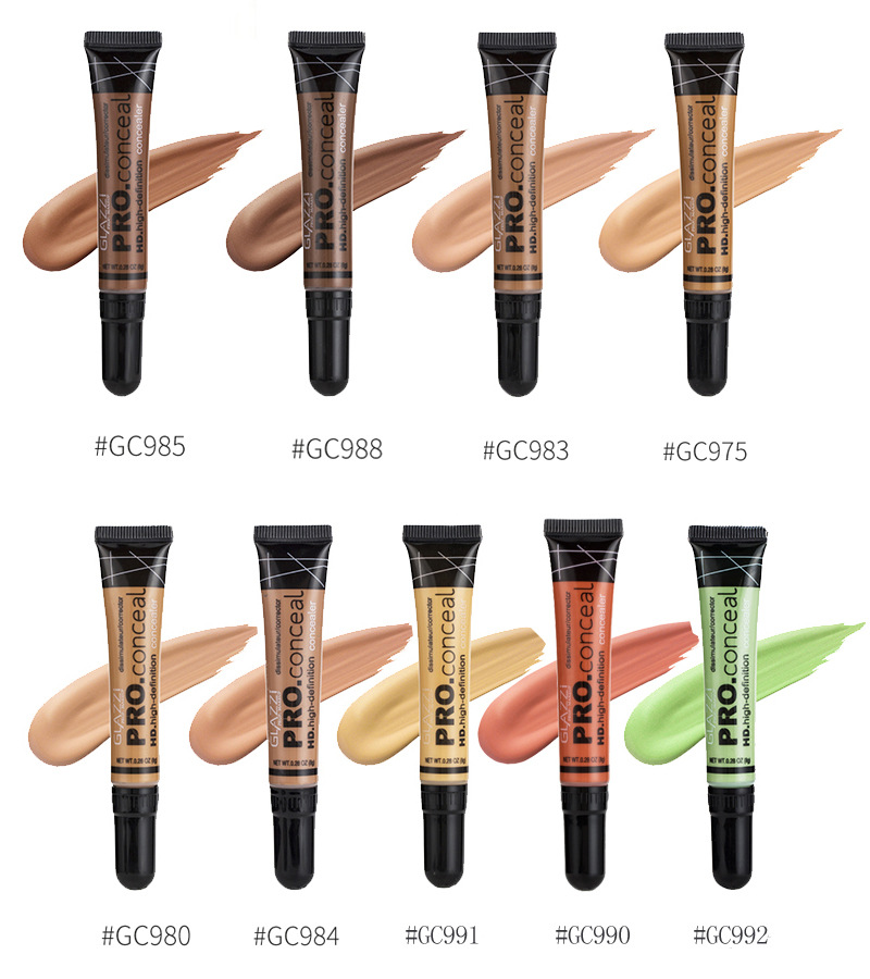 9 Color Concealer Hose Cream Finished Foundation Makeup Highlight Finished Concealer Source Factory Makeup