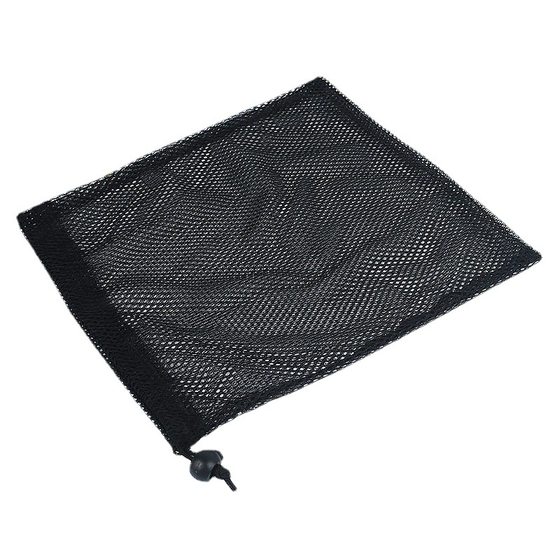 Spot Polyester Bundle Mesh Bag Golf Bag Diving Glasses Mesh Storage Bag Black Mesh Laundry Bag