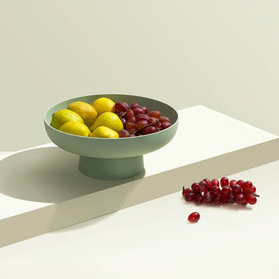 Fruit Plate Living Room Household Fruit Basket Multifunctional Snacks Candy Plate Coffee Table Snacks High Color Value Drain Fruit Plate