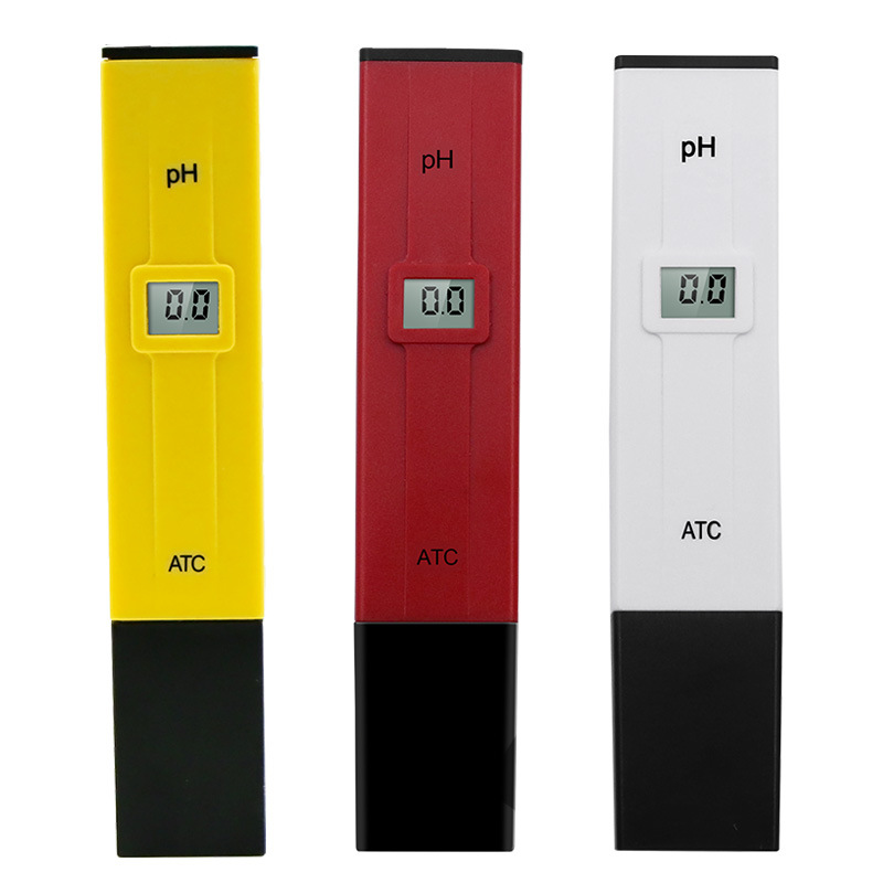 PH test pen acidity meter ph tester PH value detector aquarium acid-alkali fish tank water quality with temperature supplement ATC