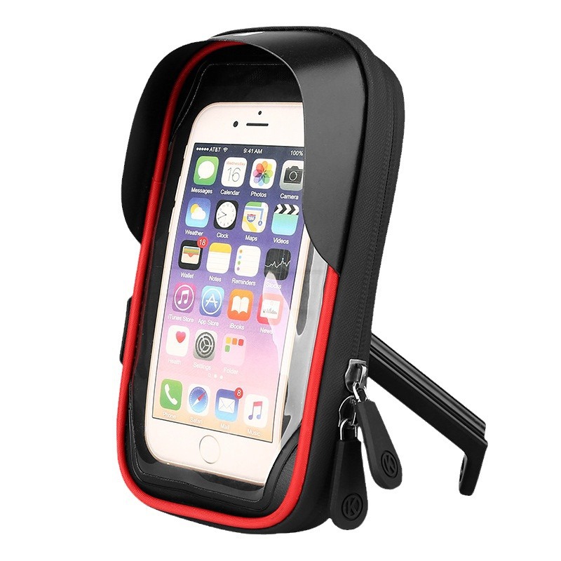 Cross-border multifunctional mobile phone stand bag takeaway touch screen bag waterproof bicycle bag motorcycle riding navigation bracket