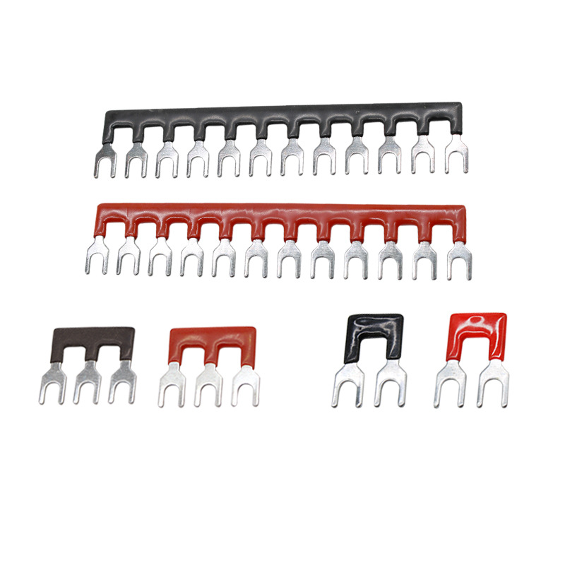 TB/TBR-10/TD wiring terminal short circuit plug TB-1508 connecting strip short circuit edge 15A