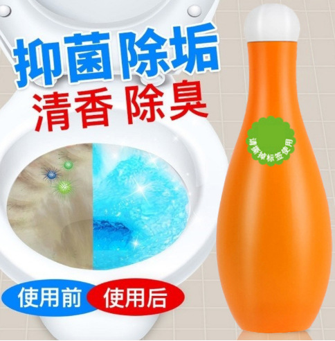 Bowling toilet cleaner blue bubble toilet toilet deodorant household fragrance descaling deodorant deodorant detergent liquid
