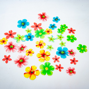 Cross-border exclusive for factory direct edible glutinous rice paper decoration flower cake decoration box baking decoration cake