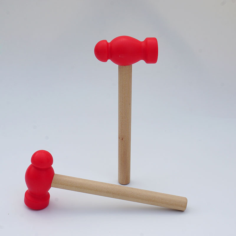 [Spot] Small Hammer Small Wooden Hammer Children's Simulation Maintenance Tool Beating Table Piling Table Music Beating Piano Accessories