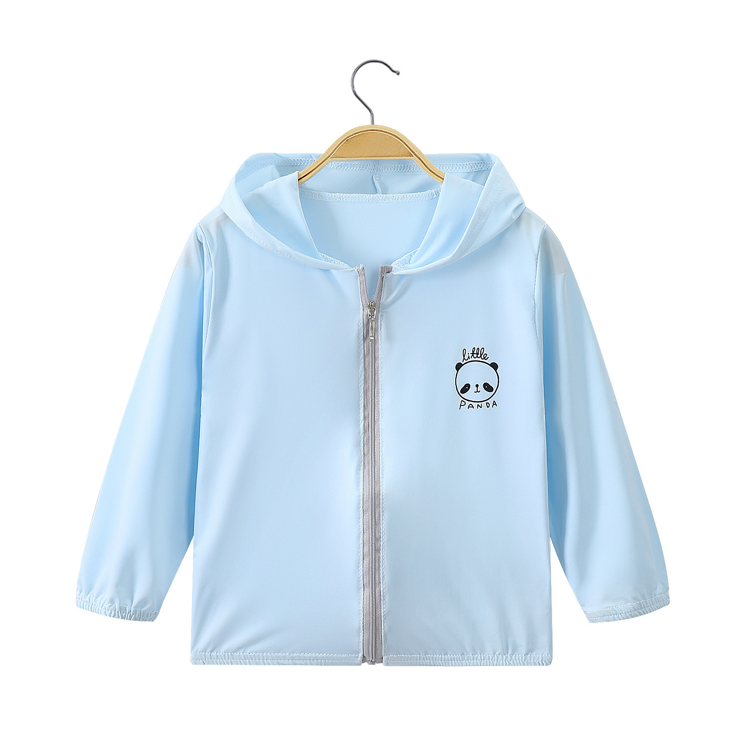Children's summer children's clothing boys and girls sun protection clothing breathable baby air conditioning shirt coat children's clothing Ice Silk sun protection clothing