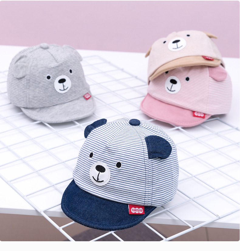 Benhui hot selling bear baby cap baby cap baby cap baby hat sun hat baby hat_voghion.com