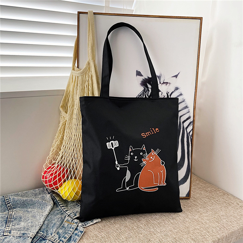 Fashion shopping shoulder bag female students Korean large capacity simple shoulder bag handbag wholesale