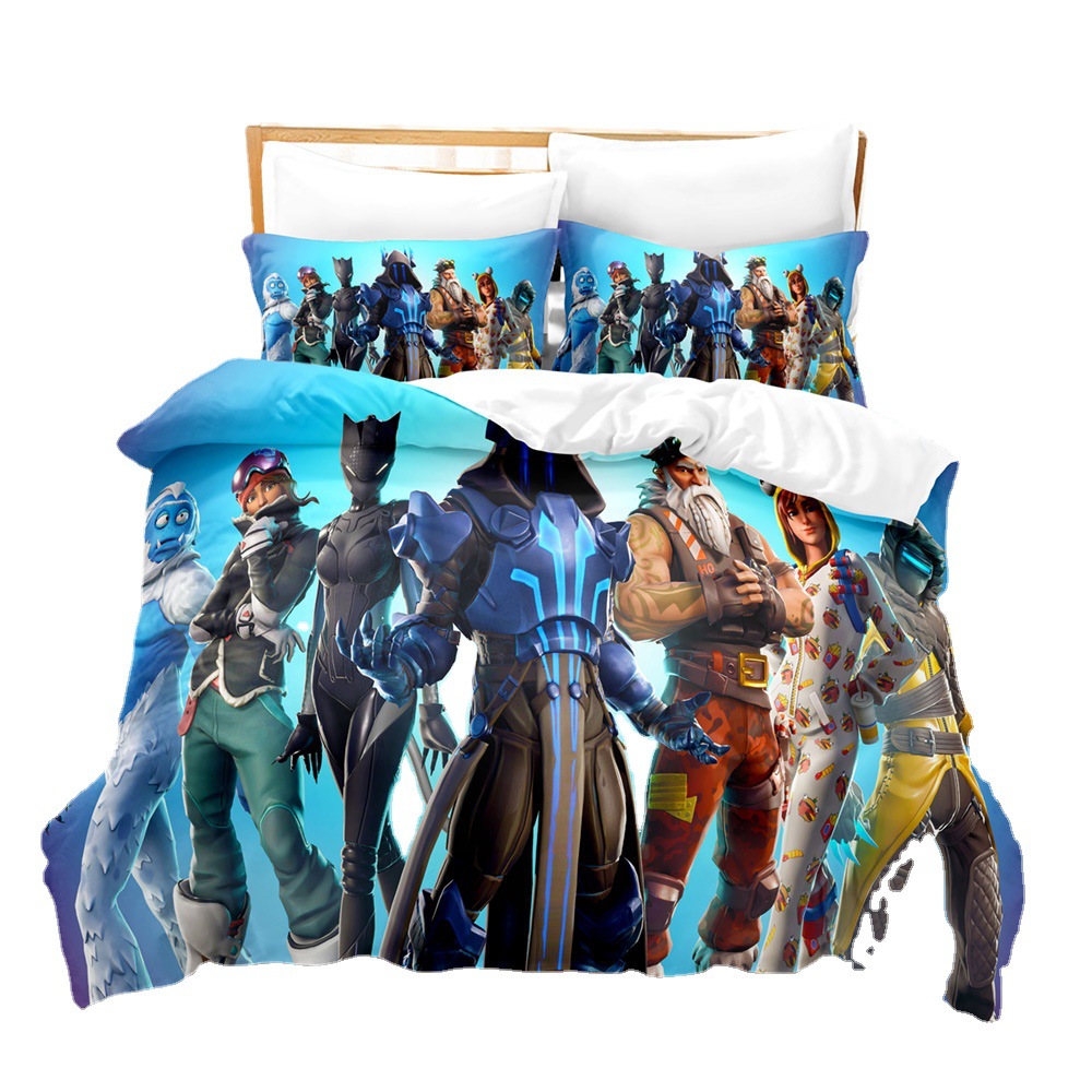 luxury-bedding-set---three-piece-duvet-cover-sheet-pillowcase---comfortable-soft-breathable-various-sizes-available