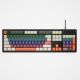 k880 white gray orange three-piece red axis wired version