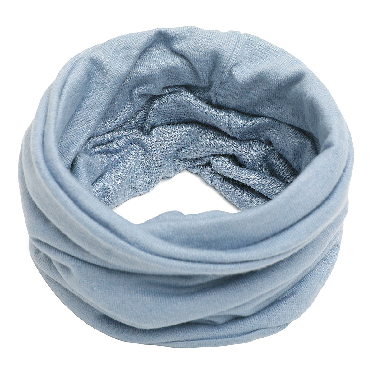 Turtleneck knitted scarf autumn and winter solid color scarf for men and women couples fashion fake high collar single collar collar in stock