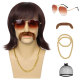 Wig three-piece accessories